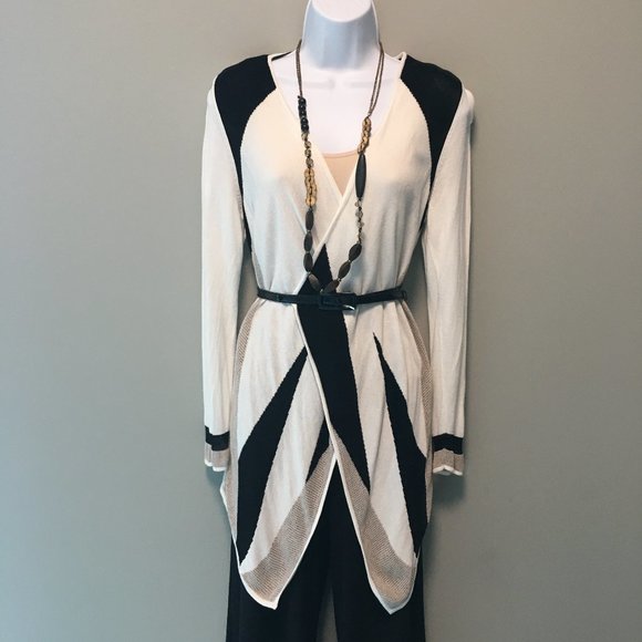 Inc Geometric Summer Cardigan - Picture 5 of 6